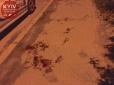 Різанина у Києві: Невідомий чоловік із ножем важко поранив чоловіка (фото)