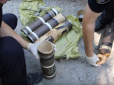 У столичному Гідропарку СБУ виявила схованку з боєприпасами (відео)