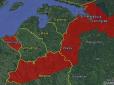 Хіти тижня. Країни Балтії в оточенні: Опубліковано карту путінських військових навчань 