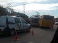 ​На Львівщині нетверезий маршрутник протаранив машину 