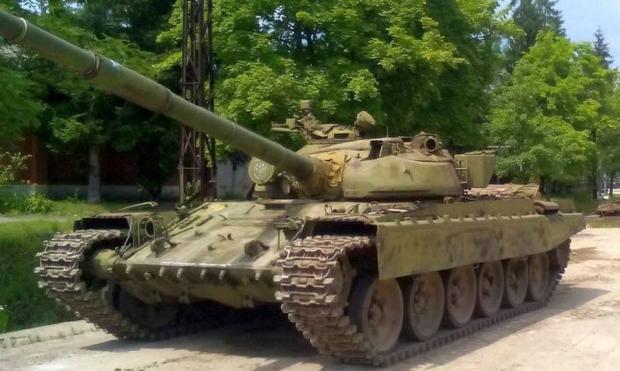 В таком состоянии на весну 2014 года находились танки Т-72 на хранении