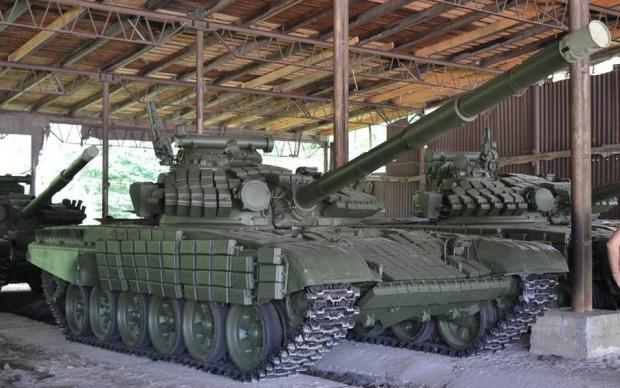 Поставленный в строй Т-72 на Львовском бронетанковом заводе