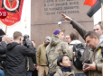 В столиці затримали молодика за нацистське вітання (відео)