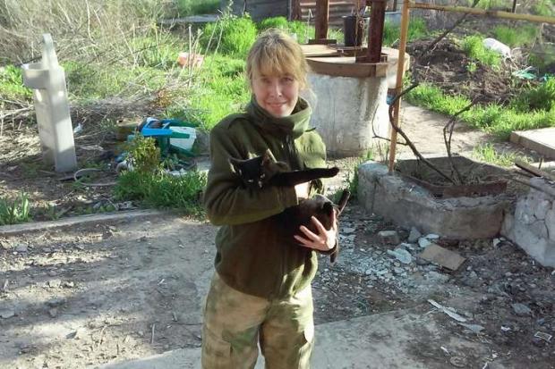 Олена Білозерська, боєць Української добровольчої армії, снайпер