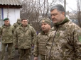 Порошенко відвідав нещодавно звільнену Катеринівку (відео)
