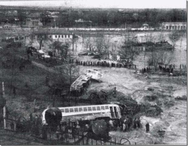 Последствия катастрофы, Куренёвка в марте 1961 года