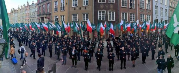 Марш ONR у Гданську