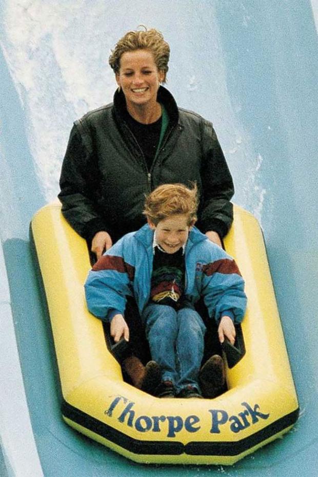 Принцеса Діана з сином Гаррі, 1993 год
