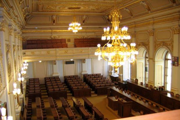 Зал засідань Палати депутатів Чехії