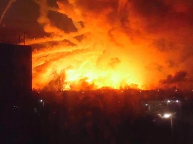 У ніч на 23 березня 2017 року в Балаклії Харківської області стався вибух боєприпасів на складах з подальшим загорянням і збільшенням площі вибухів