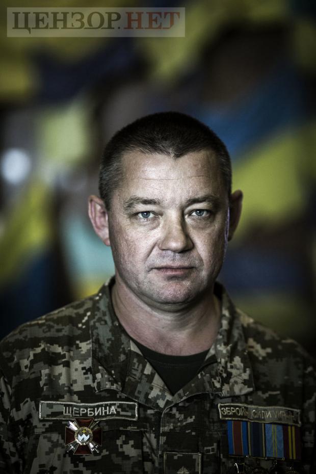 Заступник комбрига 57-ї бригади полковник Олександр Щербина