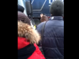 Спочатку заблокував рух: У Києві невідомий напав на водія маршрутки та пасажирів (відео)