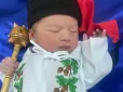 У Луцьку новонародженого назвали Ато та вдягнули в вишиванку (фото)