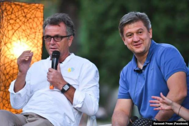 Фестиваль Bouquet Kyiv Stage 2019, Олександр Данилюк (праворуч) та Євген Уткін