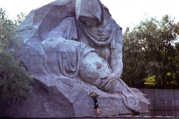 У меморіальному комплексі «Мамаєв курган» у Волгограді, Росія.