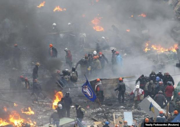 Революція гідності. Київ, майдан Незалежності, 20 лютого 2014 року