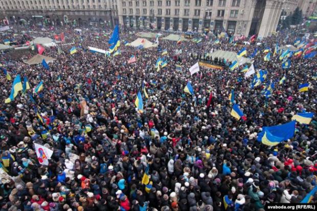 Революція гідності. Київ, майдан Незалежності, 8 грудня 2013 року