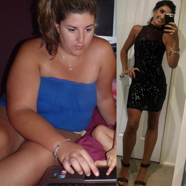 Фото до й після схуднення