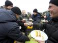 Чим Сивохо пригощав звільнених полонених на Донбасі (фото)