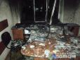 У Херсоні спалили офіс партії Шарія (фото)