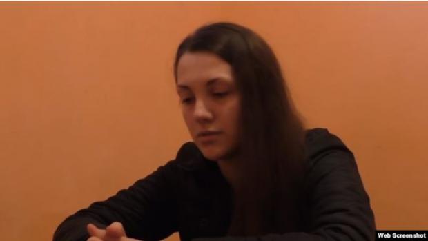 Видео «допроса» опубликовали год назад, но в плену «ЛНР» Виктория находилась с 2016-го