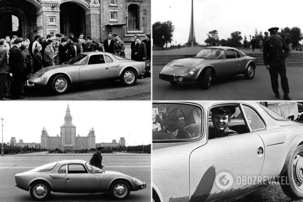 Купе Matra-Bonnet Djet V вручили Гагаріну влітку 1965 року в Посольстві Франції в Москві