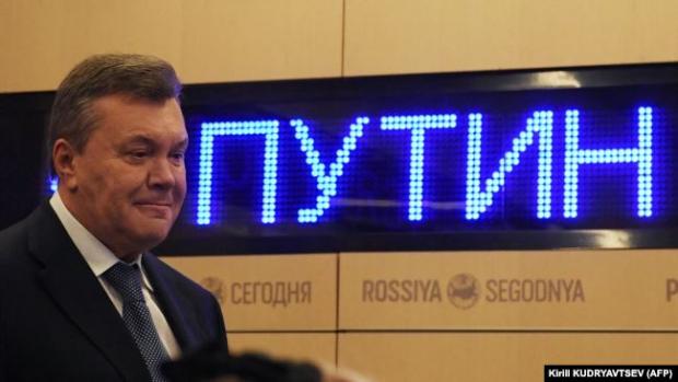 Віктор Янукович під час пресконференції у Москві, 6 лютого 2019 року