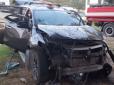 На Львівщині вибухнув позашляховик Mitsubishi Pajero, є жертва (фото)