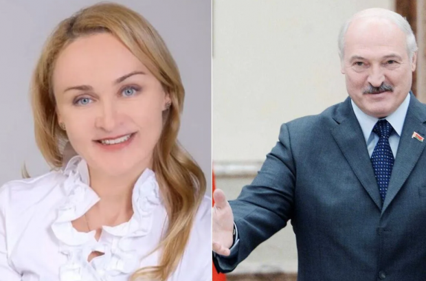 Ірина Абельська і Олександр Лукашенко