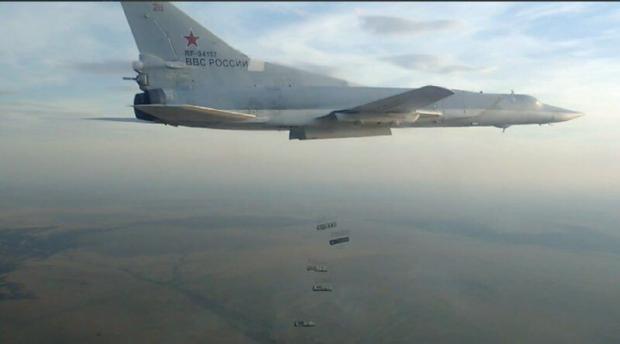 Літак з маркуванням ВВС Росії