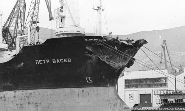 Трагедія із судном "Петро Васєв" у СРСР
