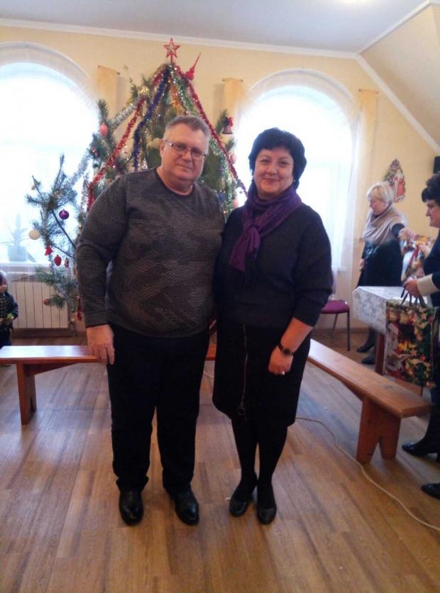 Михайло Таможніков із дружиною