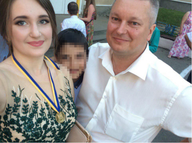 Син Миколи Кліща Степан з дітьми