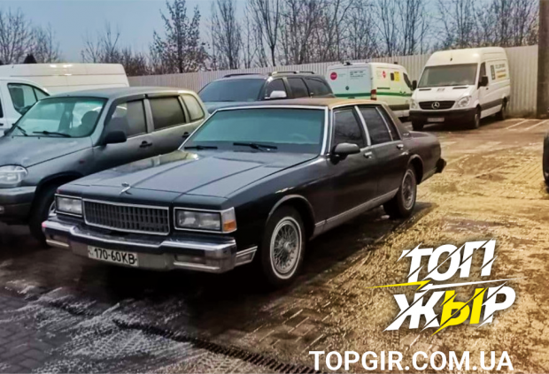 Броньований Chevrolet Caprice Євгена Щербаня