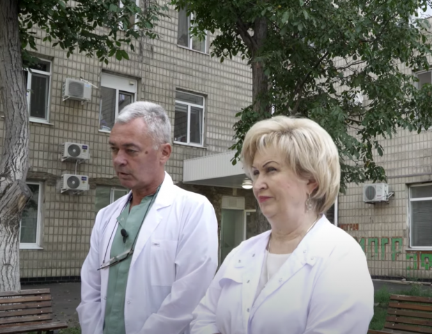 Лікарі 10-ї міської лікарні Одеси.