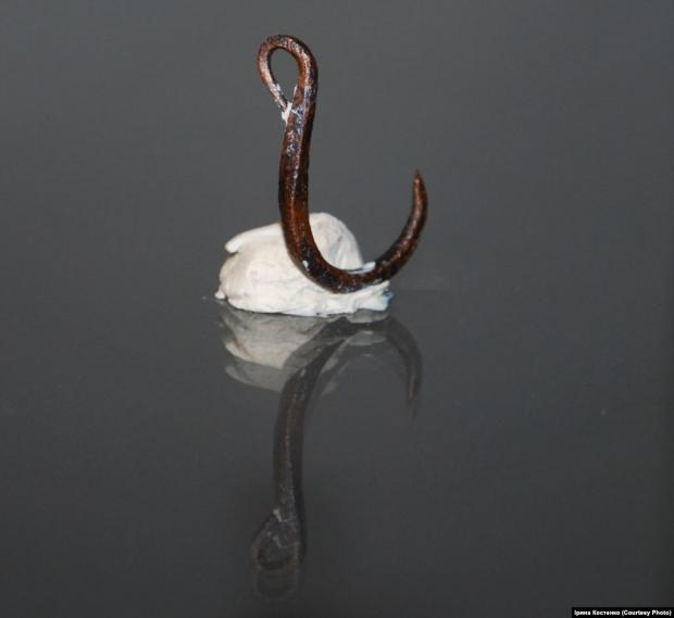 Мідний рибальський гачок віком 6,5 тисяч років