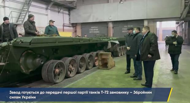 Ймовірно наступна партія оновлених Т-72 в цеху КБТЗ у лютому 2021 року 