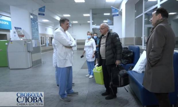 Тодуров у запорізькій лікарні.